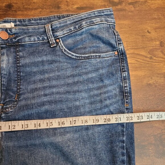 Maurices Jeans Size 24 W XS Everflex Slim Bootcut Mid Rise Tummy Control Ripped - Picture 7 of 10